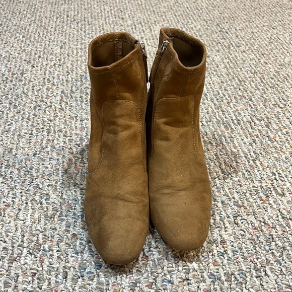 Zara chestnut suede booties - Picture 2 of 5